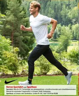 Interspar Nike Herren-Sportshirt oder Sporthose Angebot