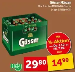 Interspar Gösser Märzen Angebot