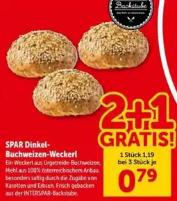 Interspar SPAR Dinkel-Buchweizen-Weckerl Angebot