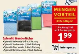 Interspar Splendid Wundertücher Angebot