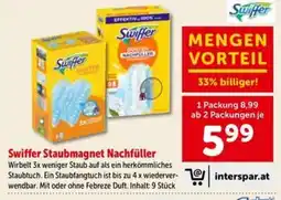 Interspar Swiffer Staubmagnet Nachfüller Angebot