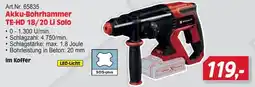Zgonc Akku-Bohrhammer TE-HD 18/20 Li Solo Angebot