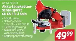 Zgonc GE-CS 18 Li Solo Akku-Sägeketten-Schärfgerät Angebot