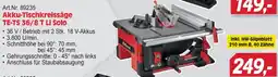 Zgonc Einhell Akku-Tischkreissäge TE-TS 36/8 T Li Solo Angebot