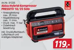 Zgonc Akku-Hybrid-Kompressor PRESSITO 18/25 Solo Angebot