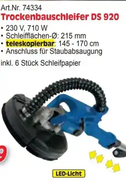 Zgonc Trockenbauschleifer DS 920 Angebot