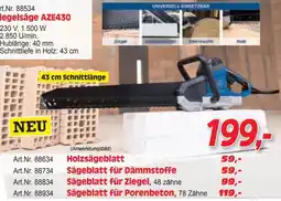 Zgonc Ziegelsäge AZE430 Angebot