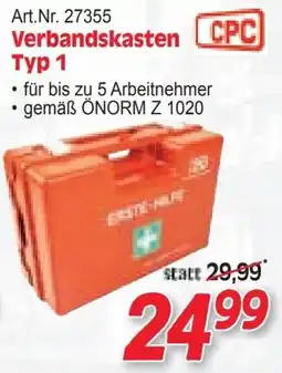 Zgonc Verbandskasten Typ 1 CPC Angebot