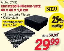 Zgonc Kunststoff-Fliesen-Satz Angebot