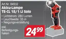 Zgonc Akku-Lampe TE-CL 18/1 Li Solo Angebot
