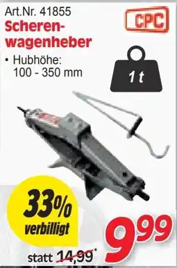 Zgonc Scherenwagenheber CPC Angebot