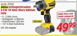 Zgonc Akku-Schlagschrauber Z-CW 18 Alex Wurz Edition Solo Angebot