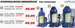 Zgonc Hydraulische Hebeböcke erba Angebot