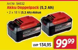 Zgonc Akku Doppelpack Angebot