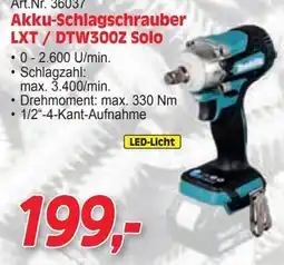 Zgonc Akku-Schlagschrauber LXT / DTW300Z Solo Angebot