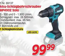 Zgonc Makita Schlagbohrschrauber HP490Z Solo Angebot
