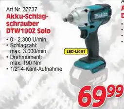 Zgonc Akku-Schlag-schrauber DTW190Z Solo Angebot