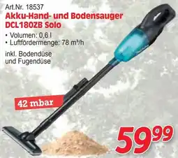 Zgonc Akku-Hand- und Bodensauger DCL180ZB Solo Angebot