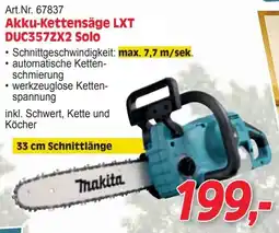 Zgonc Akku-Kettensäge LXT DUC357ZX2 Solo Makita Angebot