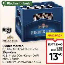 Maximarkt Rieder Märzen Angebot