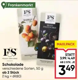 Maximarkt F&S Schokolade Angebot