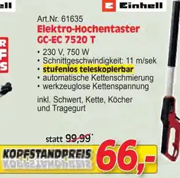 Zgonc Einhell Elektro-Hochentaster GC-EC 7520 T Angebot
