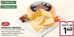 Maximarkt Almsenner Bierkäse Angebot