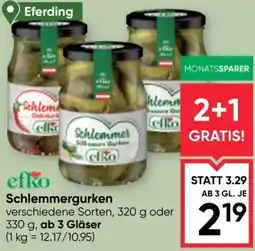Maximarkt Schlemmer Gurken efko Angebot