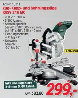 Zgonc KGSV 216 MC Angebot