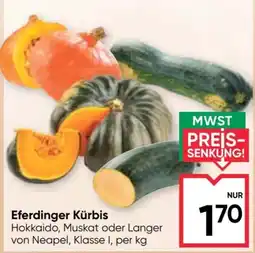 Maximarkt Eferdinger Kürbis Angebot