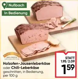 Maximarkt Holzofen-Jausenleberkäse oder Chili-Leberkäse Angebot