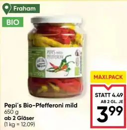 Maximarkt Pepi's Bio-Pfefferoni mild Angebot