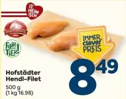 Billa Hofstädter Hendli-Filet Angebot