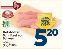 Billa Hofstädter Schnitzel vom Schwein Angebot