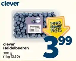 Billa clever Heidelbeeren Angebot