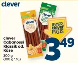 Billa clever Cabanossi Klassik od. Käse Angebot
