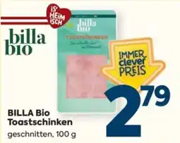 Billa BILLA Bio Toastschinken Angebot