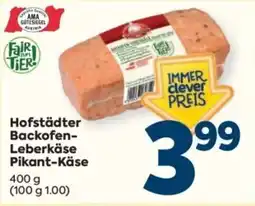 Billa Hofstädter Backofen-Leberkäse Pikant-Käse Angebot