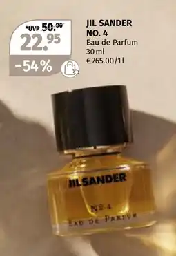 Müller Jil Sander No. 4 Eau de Parfum Angebot