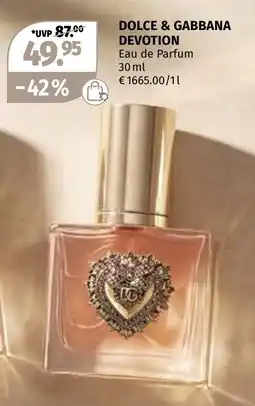 Müller Dolce & Gabbana Devotion Angebot