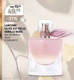 Müller Lancome La Vie Est Belle Vanille Nude Angebot