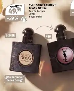 Müller Yves Saint Laurent Black Opium Angebot