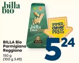 Billa BILLA Bio Parmigiano Reggiano Angebot