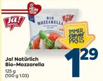 Billa Ja! Natürlich Bio-Mozzarella Angebot