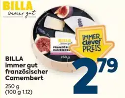 Billa BILLA französischer Camembert Angebot