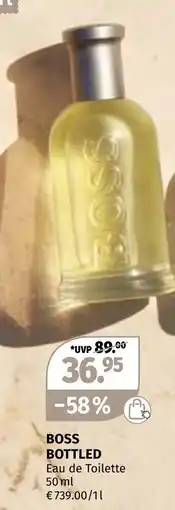 Müller BOSS BOTTLED Angebot