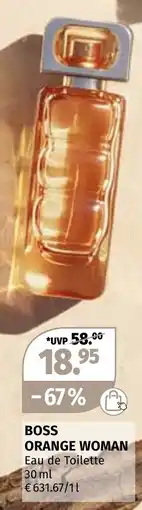 Müller BOSS ORANGE WOMAN Eau de Toilette Angebot
