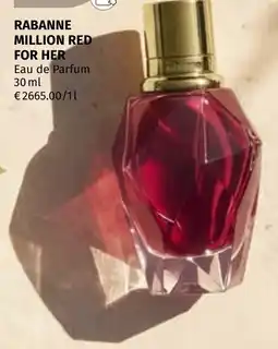 Müller Rabanne Million Red for Her Angebot