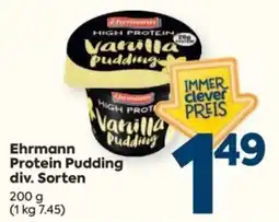 Billa Ehrmann Protein Pudding Angebot