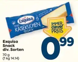 Billa Exquisa Snack Angebot